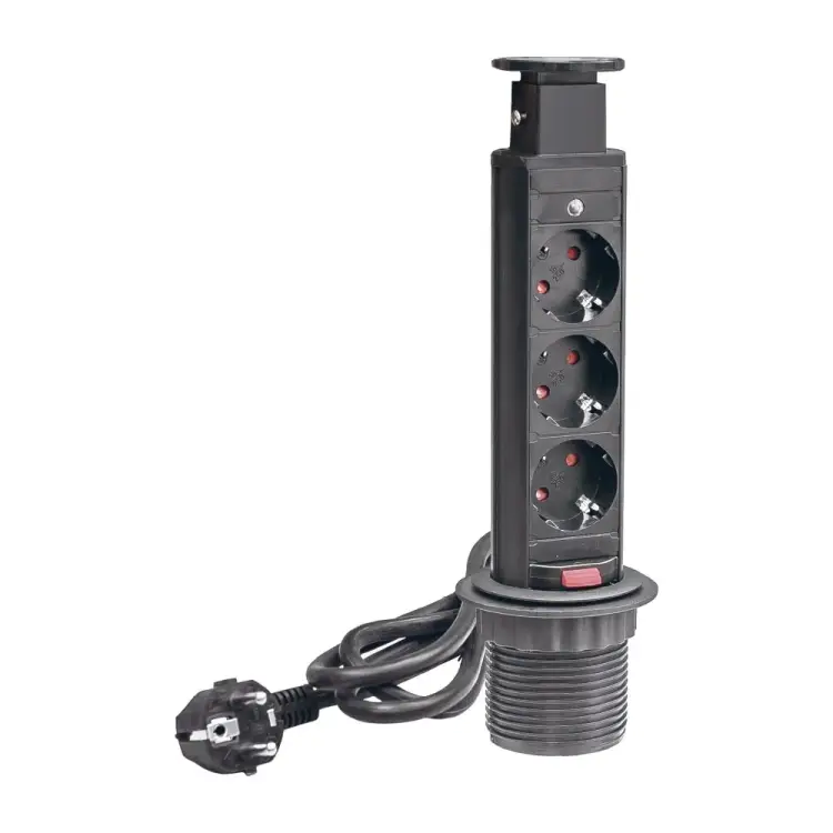 Выдвижная розетка Inrior RUFH-20