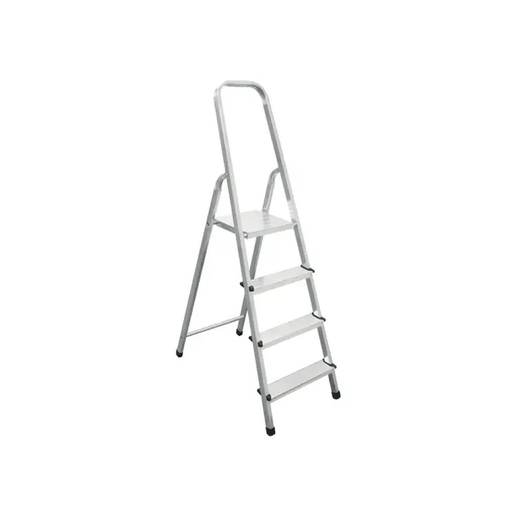 Четырехступенчатая алюминиевая стремянка Biber 98004 тов-071388 Четырехступенчатая алюминиевая стремянка Biber 98004 тов-071388