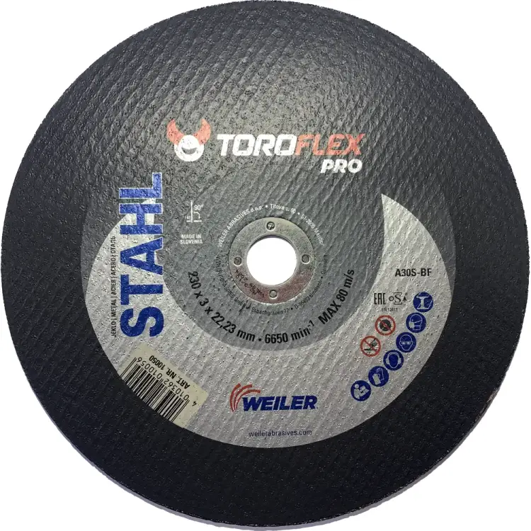 Круг отрезной по стали TOROFLEX A30S-BF PRO 4010362010056 Круг отрезной по стали TOROFLEX A30S-BF PRO 4010362010056