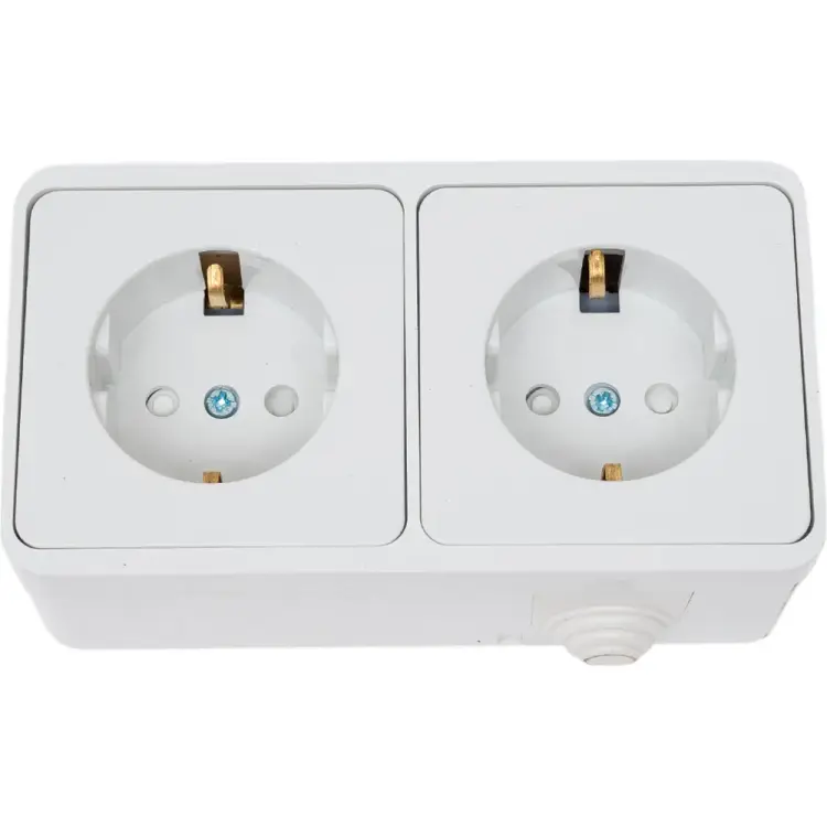 Двойная розетка IN HOME AQUA 3123 4690612003467