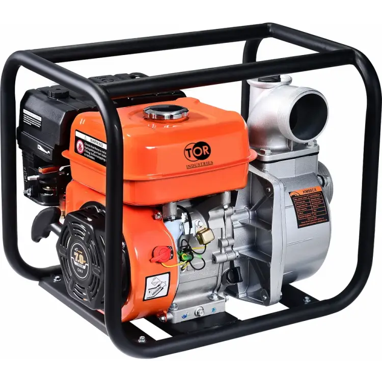 Бензиновая мотопомпа для чистой воды TOR KM80CX 1017686 Бензиновая мотопомпа для чистой воды TOR KM80CX 1017686