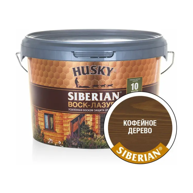 Воск-лазурь HUSKY SIBERIAN 30001