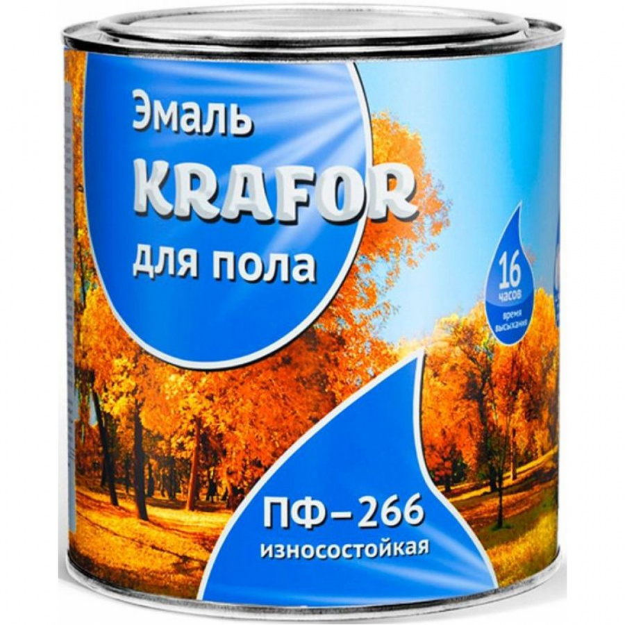 Алкидная эмаль KRAFOR ПФ-266