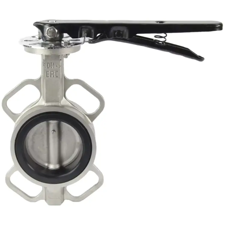 Дисковый поворотный затвор DN.ru 316l-316l-viton ду80 ру16 D050-06568