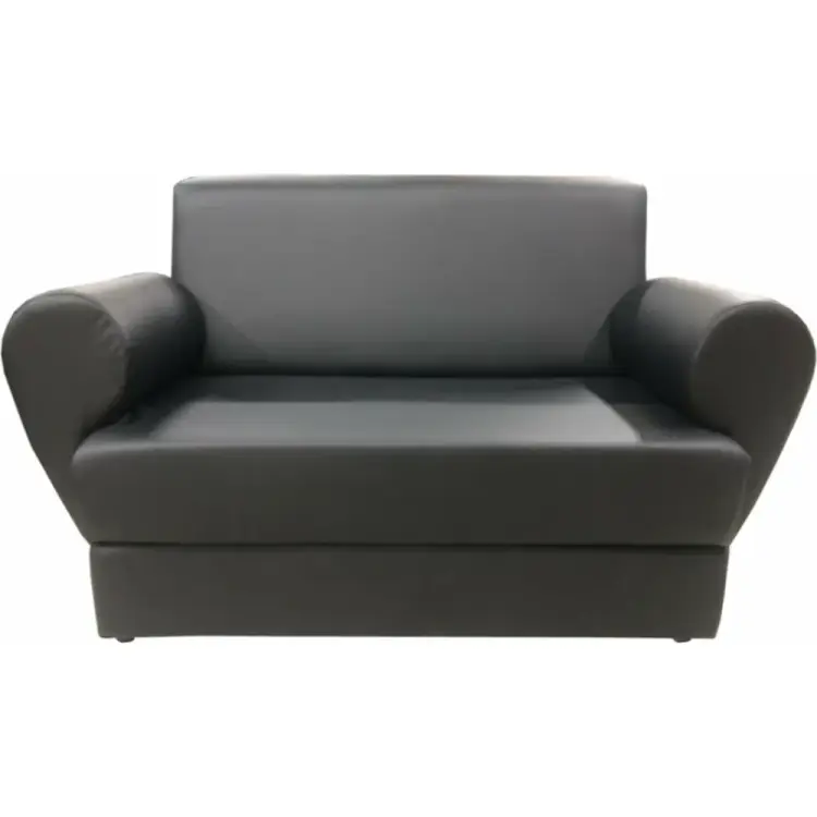 Двухместный диван Мягкий Офис черный КРД201ЧН