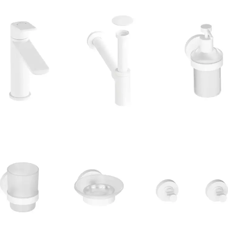 Смеситель для раковины в ванную комнату Wellsee ICON! for life 201000245