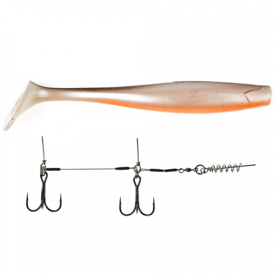 Виброхвосты Lucky John LJ 3D BBS Series GIANT KUBIRA SWIM SHAD