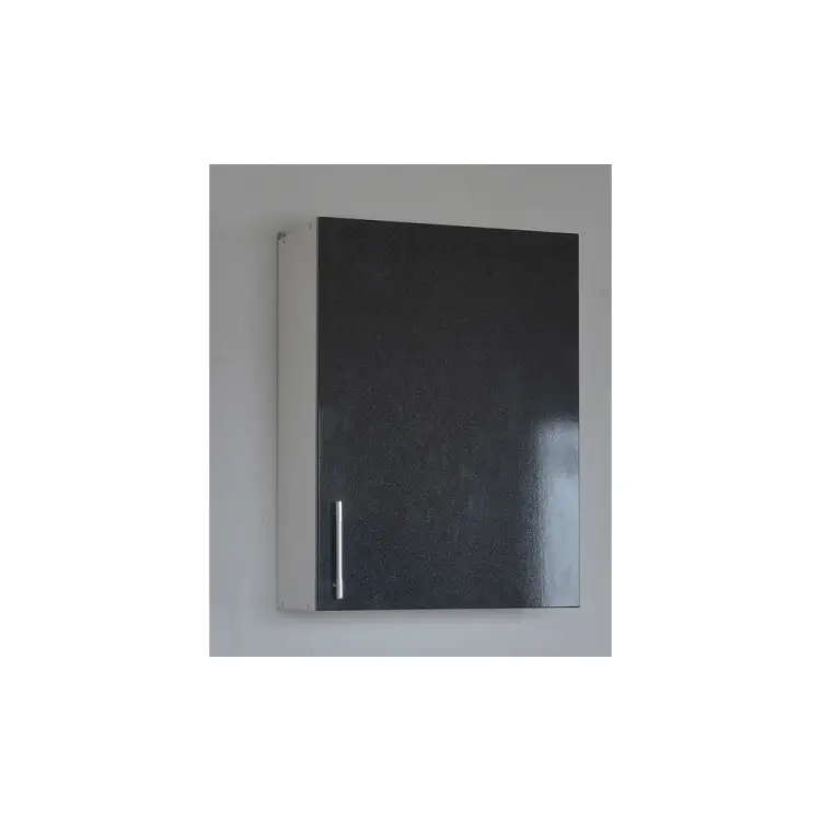 Шкаф для посуды SANTREK 50 черный металлик (с сушкой) фасад МДФ 56701