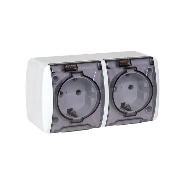 Двухместная розетка EKF Владивосток EQR16-129-30-54-T