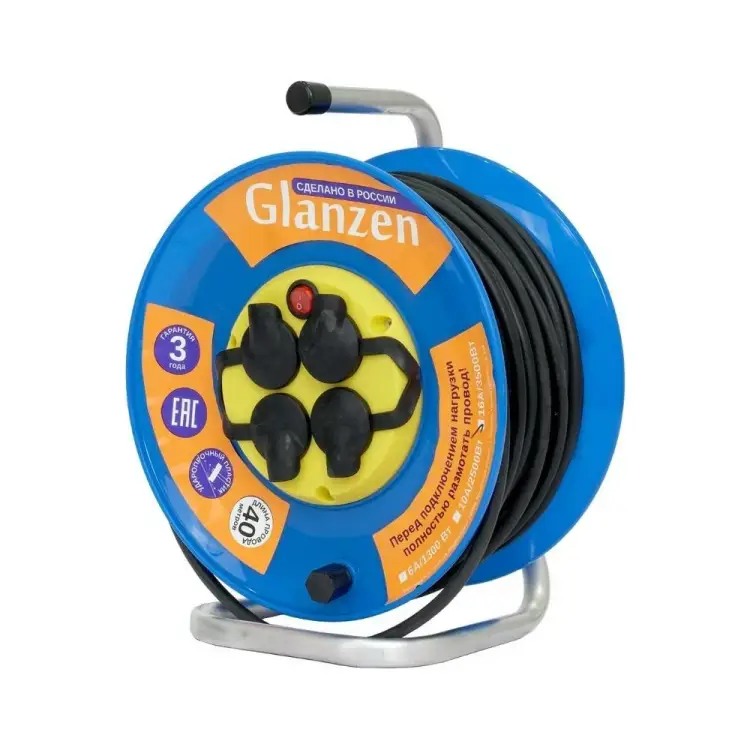 Силовой удлинитель GLANZEN EB-40-009 КА-00008207