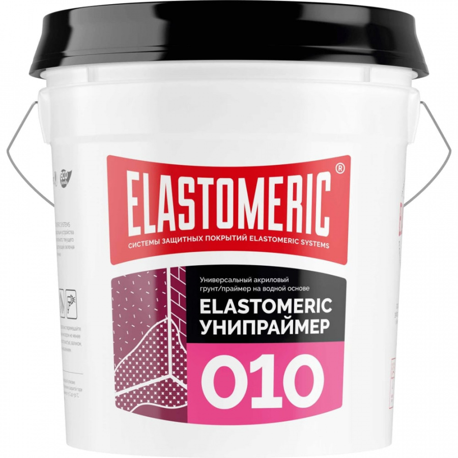 Универсальная акриловая высококонцентрированная грунтовка Elastomeric Systems Elastomeric 010