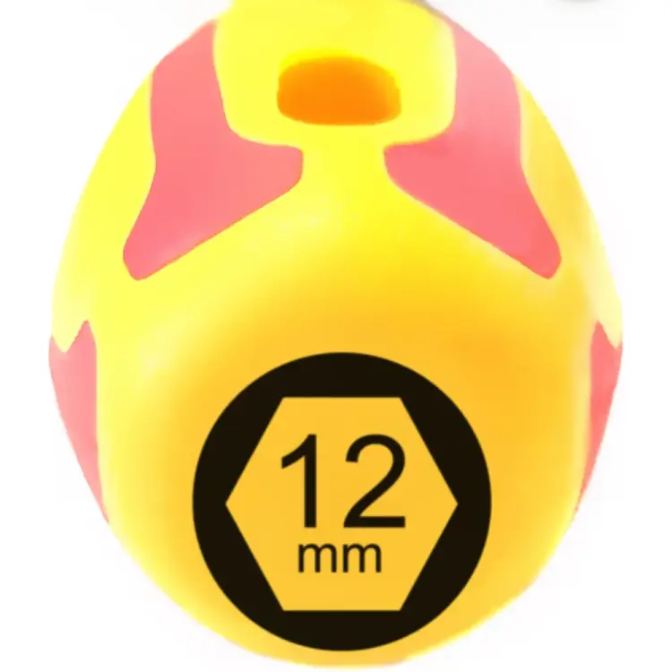 Диэлектрическая торцевая отвертка-ключ DUEL DE07-120-125