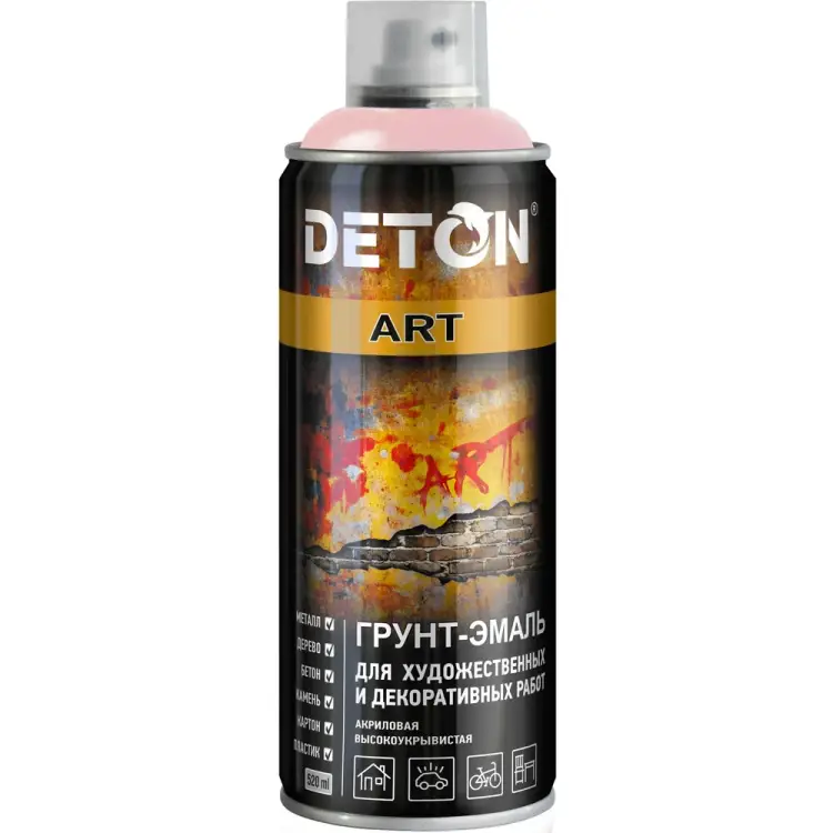 Грунт-эмаль для художественных и декоративных работ Deton DTN-A07683 Грунт-эмаль для художественных и декоративных работ Deton DTN-A07683