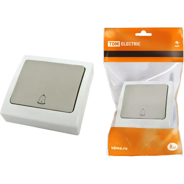 Звонковая кнопка TDM ELECTRIC Вуокса SQ1803-0106