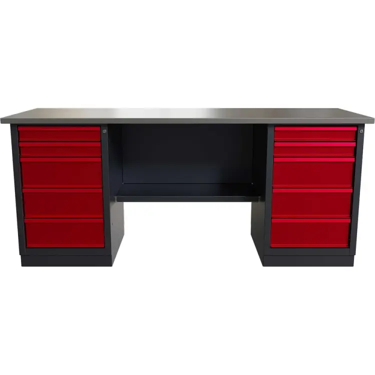 Слесарный двухтумбовый верстак IRONMEBEL worky wk-5/wk-5 M-IM00203K