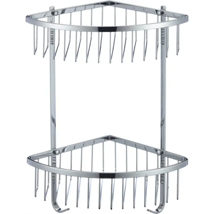 Двойная угловая полка-решетка Savol 24228