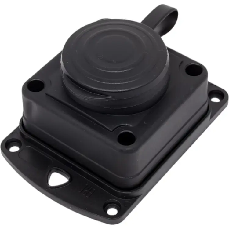 Штепсельная прямая влагозащищенная стационарная розетка AGIS МК104 Штепсельная прямая влагозащищенная стационарная розетка AGIS МК104