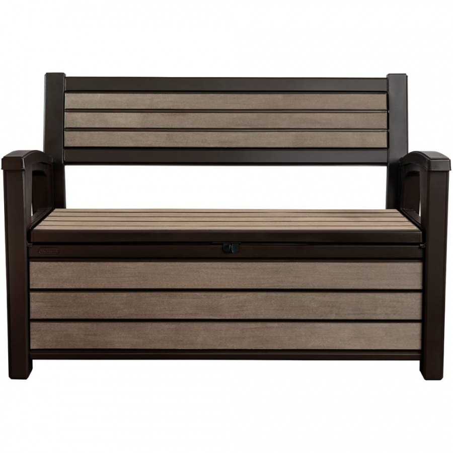 Скамейка для сада Keter HUDSON STORAGE BENCH Anthracite