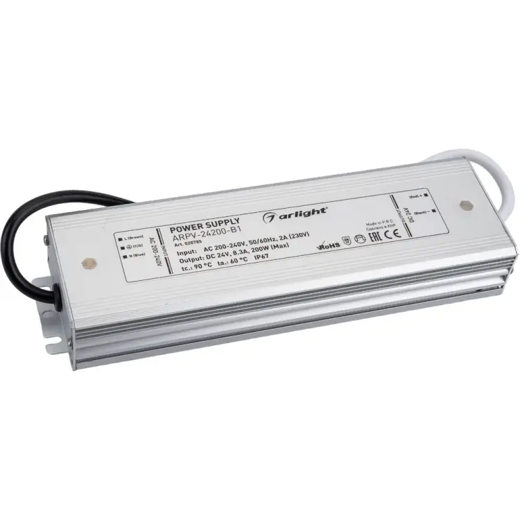 Блок питания Arlight ARPV-24200-B1 028785 Блок питания Arlight ARPV-24200-B1 028785