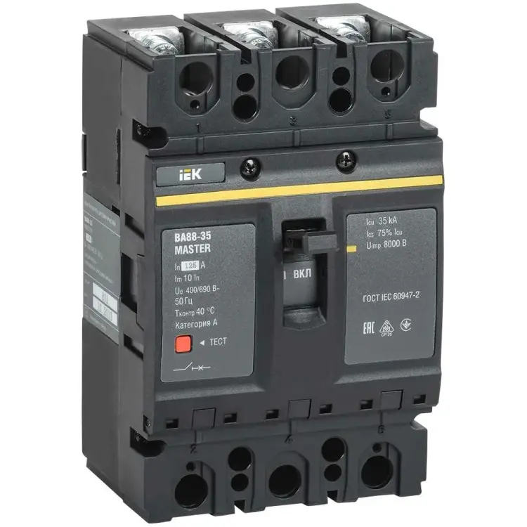 Автоматический выключатель IEK ВА88-35 MASTER SVA30-3-0125-02