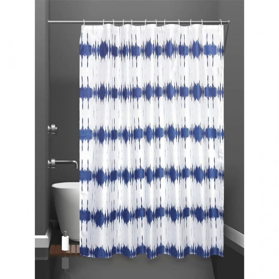 Штора для ванной комнаты Bath Plus Trend blue