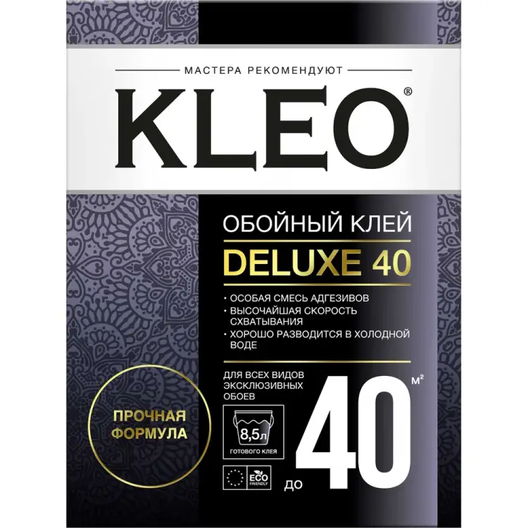 Клей для эксклюзивных обоев KLEO 072 DELUXE 40 Клей для эксклюзивных обоев KLEO 072 DELUXE 40
