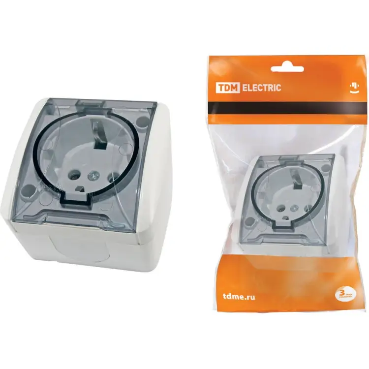 Розетка TDM ELECTRIC Селигер SQ1818-0007