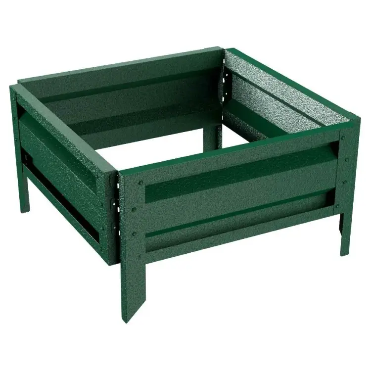 Готовая оцинкованная грядка на дачу Delta-Park GL 30010GL_5050Gr