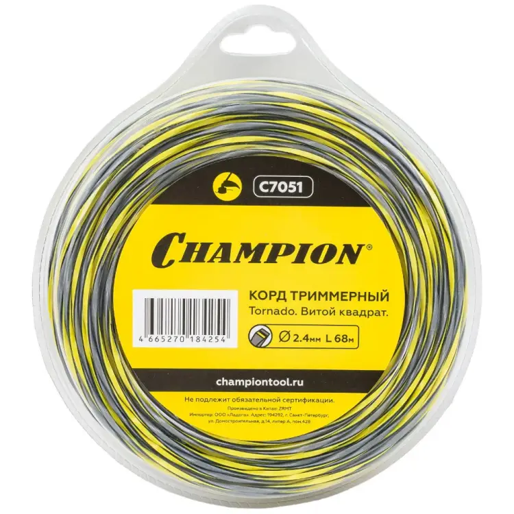 Триммерный корд Champion Tornado C7051