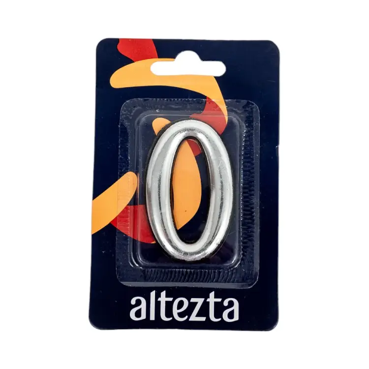 Дверная цифра Левша 0 ALTEZTA У4-9090.Х