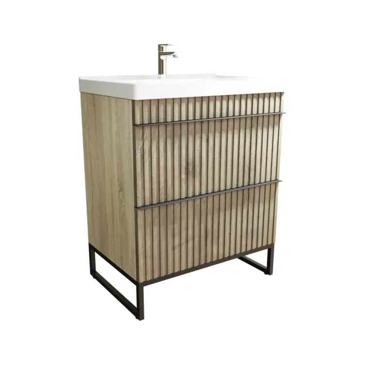 Тумба для ванной под умывальник Грэйс-70 MIXLINE Окленд-70 ЛОФТ NEW Дуб 551730 Тумба для ванной под умывальник Грэйс-70 MIXLINE Окленд-70 ЛОФТ NEW Дуб 551730