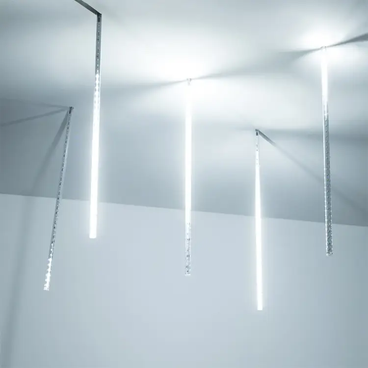 Светодиодная гирлянда Ardecoled ARD-ICEFALL-CLASSIC-D12-500-5PCS-CLEAR-72LED-LIVE WHITE Ardeco 26049