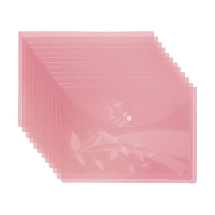 Папка Flexoffice FO-CBF02 PINK
