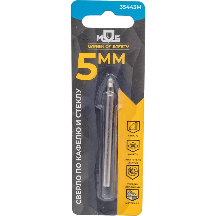 Сверло по кафелю и стеклу MOS 35443М