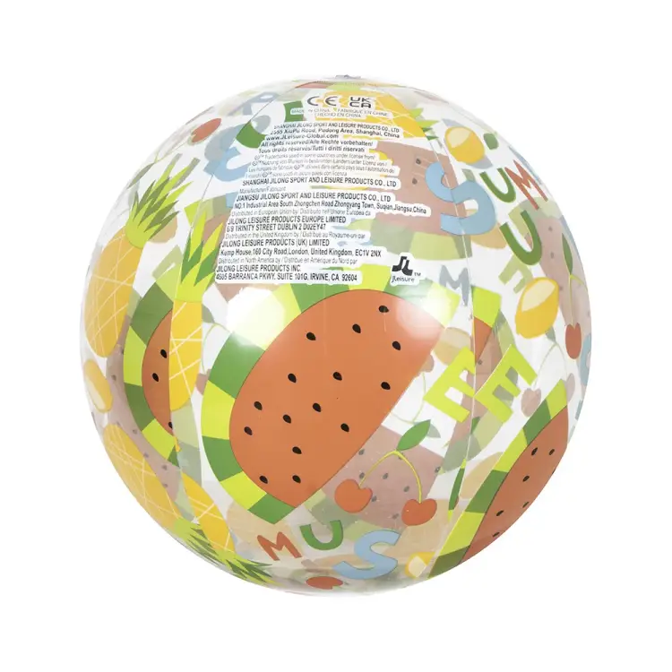 Надувной пляжный модный мяч Sunclub 53012 107399