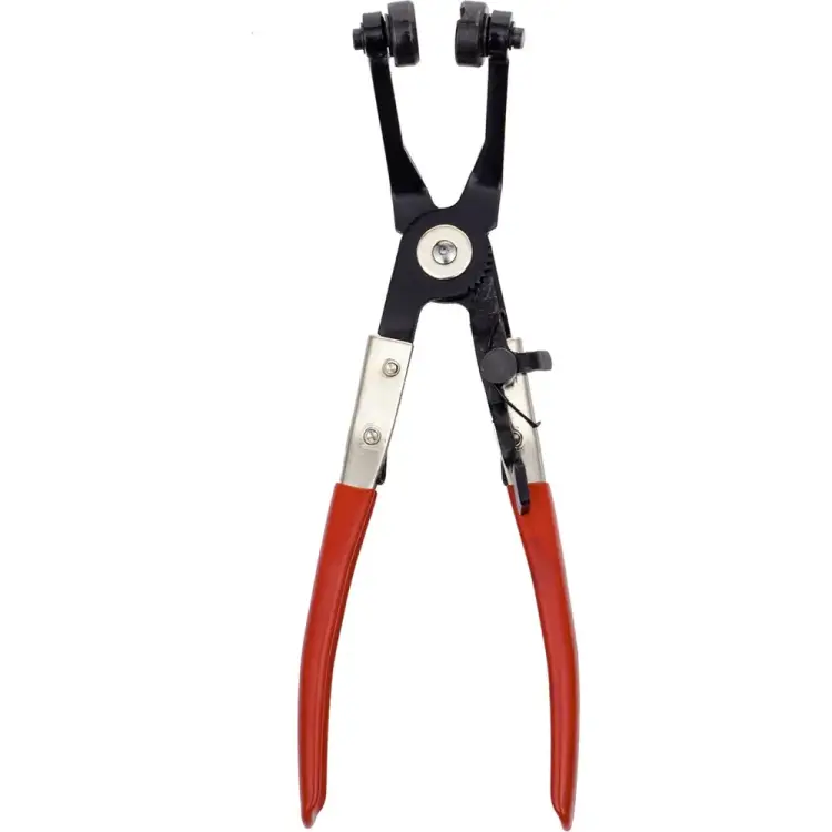 Изогнутые щипцы для снятия/установки хомутов шлангов AV Steel AV-921104