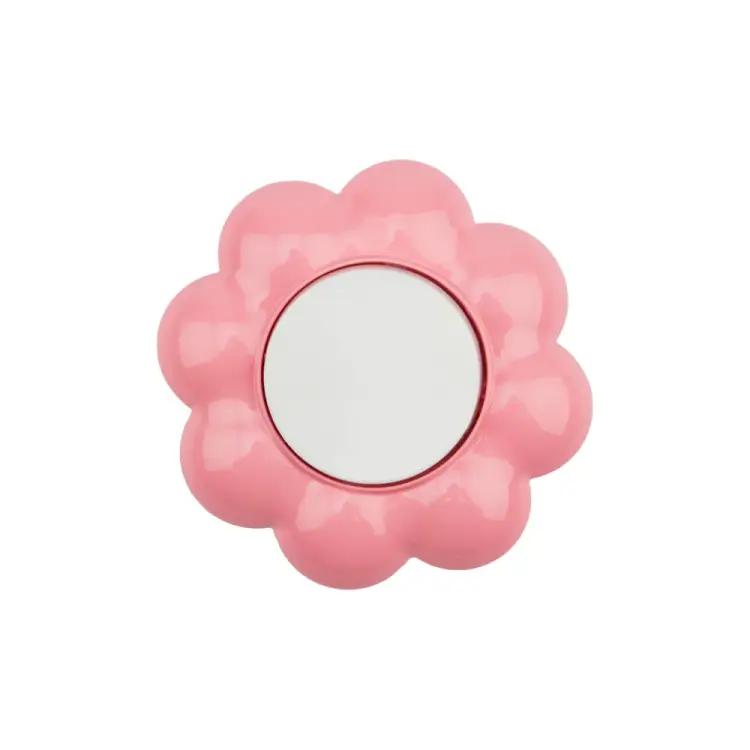 Одноклавишный выключатель KRANZ Цветок KR-78-0623