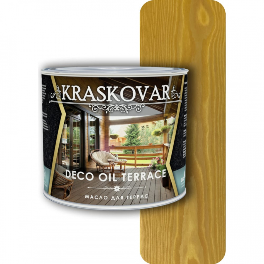 Масло для террас Kraskovar Deco Oil Terrace