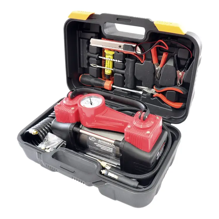 Двухцилиндровый компрессор AUTOVIRAZH AV-010890