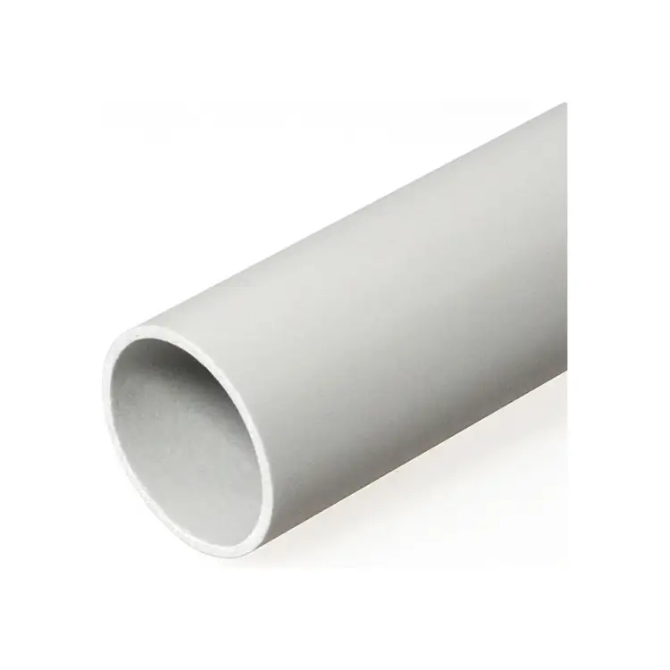 Легкая атмосферостойкая жесткая труба пвх Промрукав 02416 Легкая атмосферостойкая жесткая труба пвх Промрукав 02416