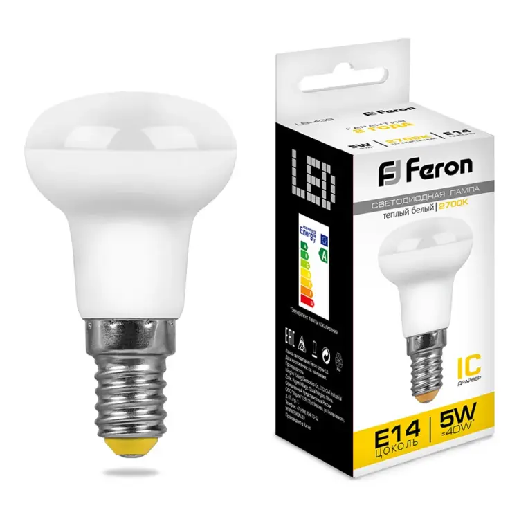 Светодиодная лампа FERON LB-439 5W 230V E14 2700K 25516