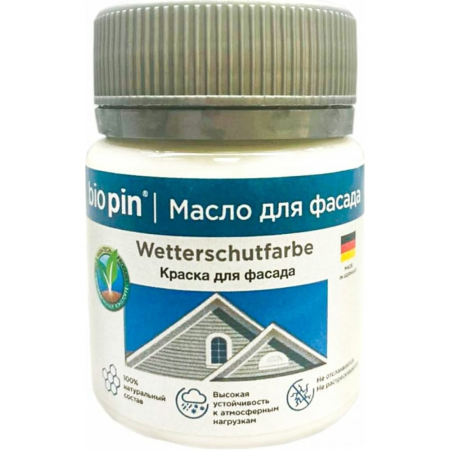 Краска для фасада BIO PIN 3831 Wetterschutzfarbe weis
