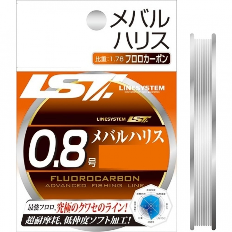Флюорокарбоновая леска Linesystem Mebaru Harisu