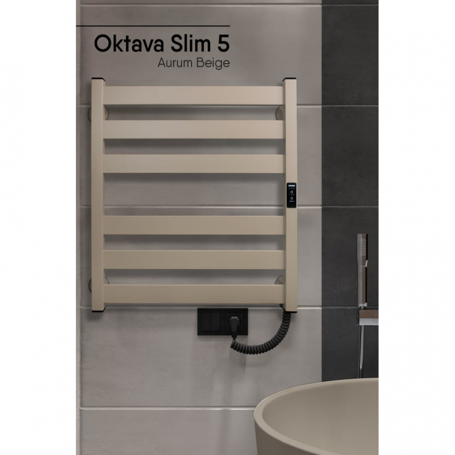 Полотенцесушитель INDIGO Oktava Slim 5 electro