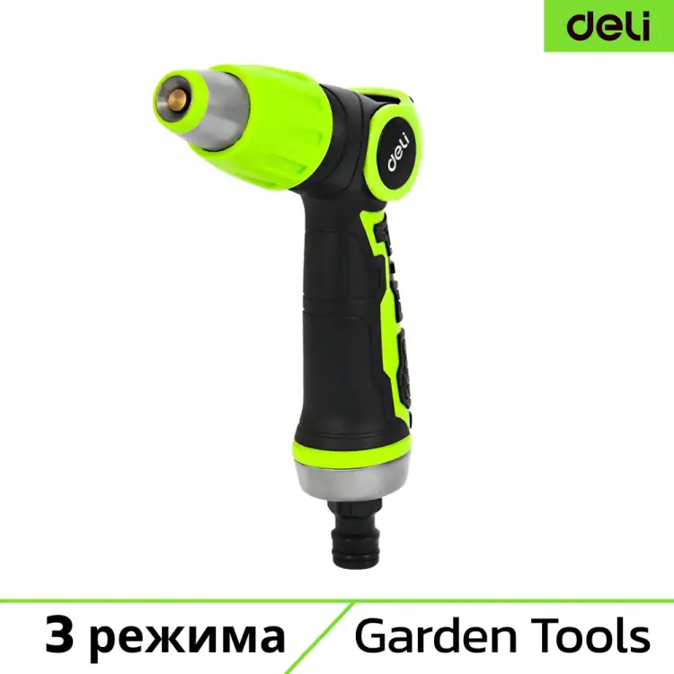 Поливочный бескурковый пистолет-распылитель DELI DL8072 133704 Поливочный бескурковый пистолет-распылитель DELI DL8072 133704