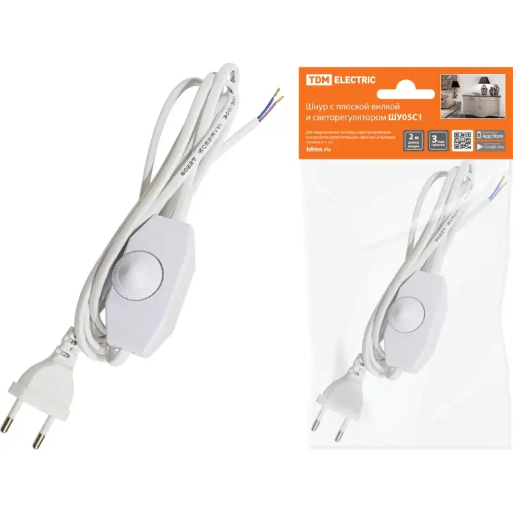 Шнур TDM ELECTRIC ШУ05С1 SQ1305-0051 Шнур TDM ELECTRIC ШУ05С1 SQ1305-0051