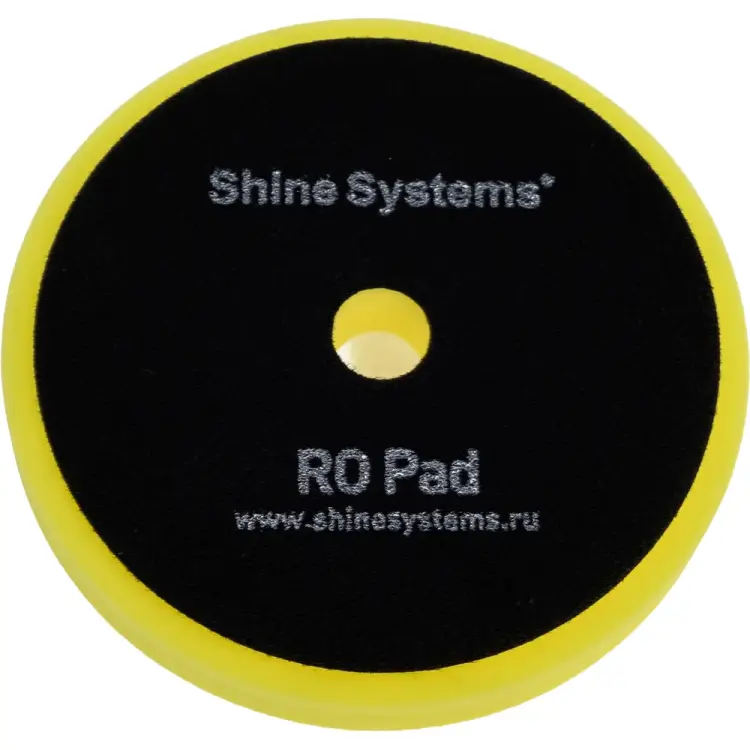 Полутвердый круг полировальный Shine systems RO Foam Pad Yellow SS545 Полутвердый круг полировальный Shine systems RO Foam Pad Yellow SS545