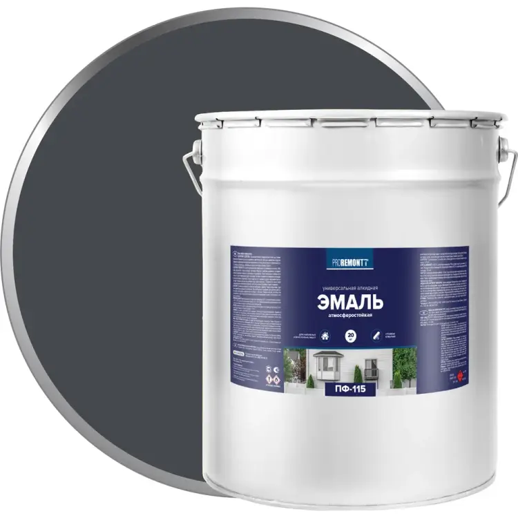 Эмаль Proremontt ПФ-115 ЛА-00002489 Эмаль Proremontt ПФ-115 ЛА-00002489