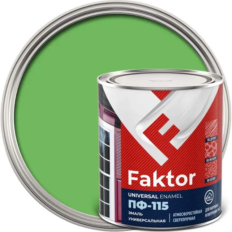 Универсальная эмаль ЯРОСЛАВСКИЕ КРАСКИ ПФ-115 FAKTOR 214723