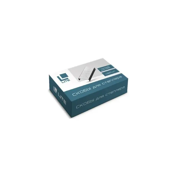 Скобы LITE № 24/6, 26/6 1000 шт. S24/626/6-1000L